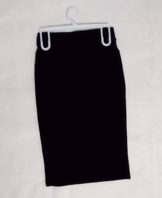 Tika Black Pencil Skirt